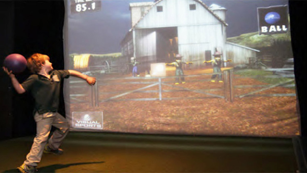 VR台风虚拟僵尸闪避球体验