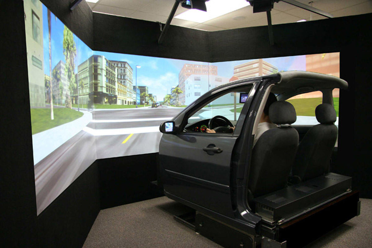 VR台风虚拟驾驶设备